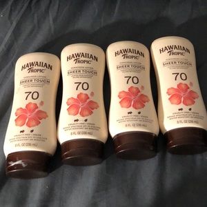 Hawaiian tropic sunscreen lotion